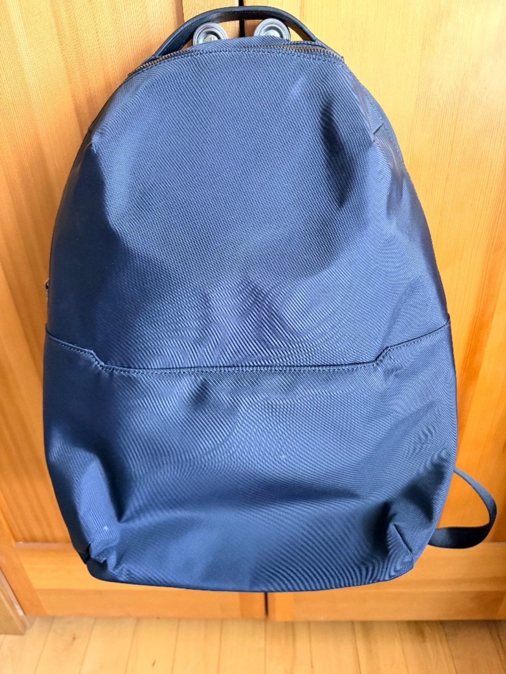 The Everywhere Zip Backpack in Jet Black